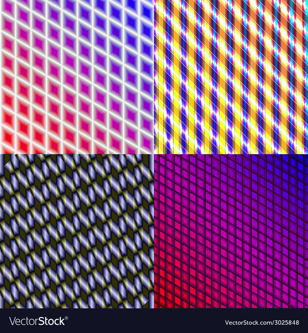 Set of splash color abstract glowing background