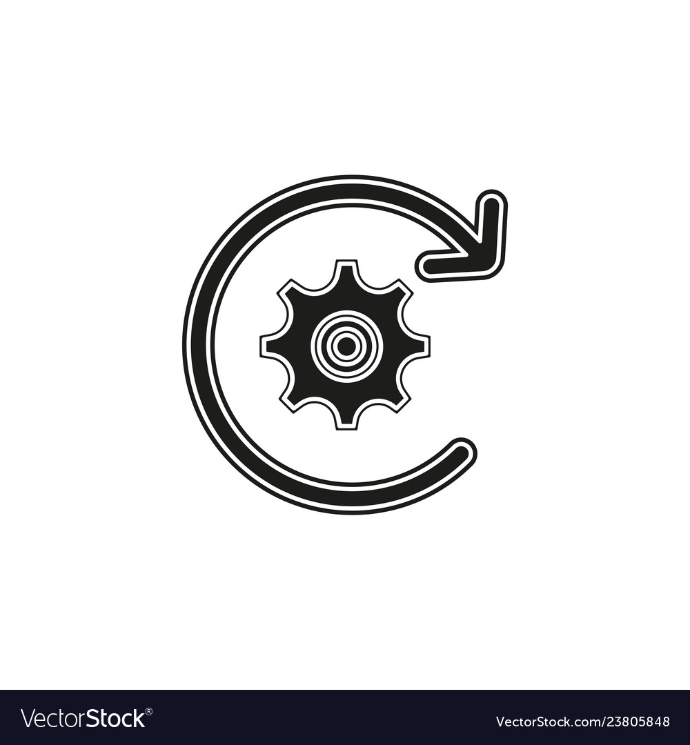 Workflow icon simple element