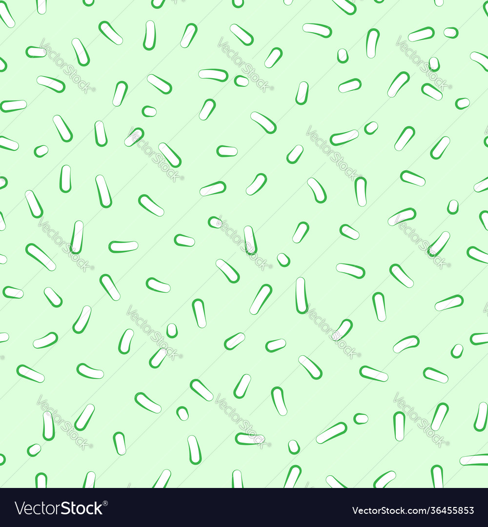 Bacterium bright retro seamless pattern
