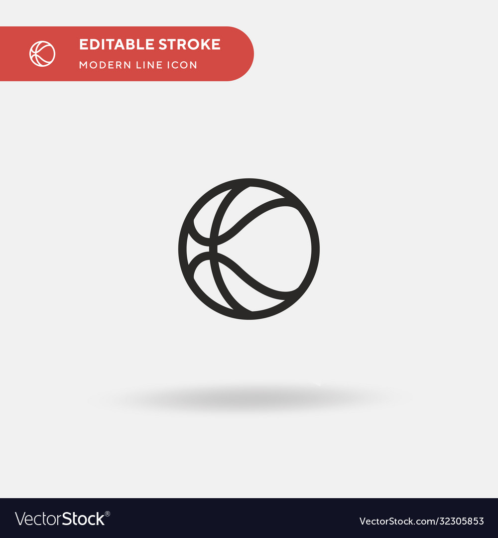 Basketball einfache Symbol