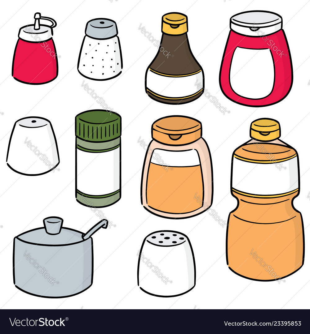 Condiment Bottles Collection