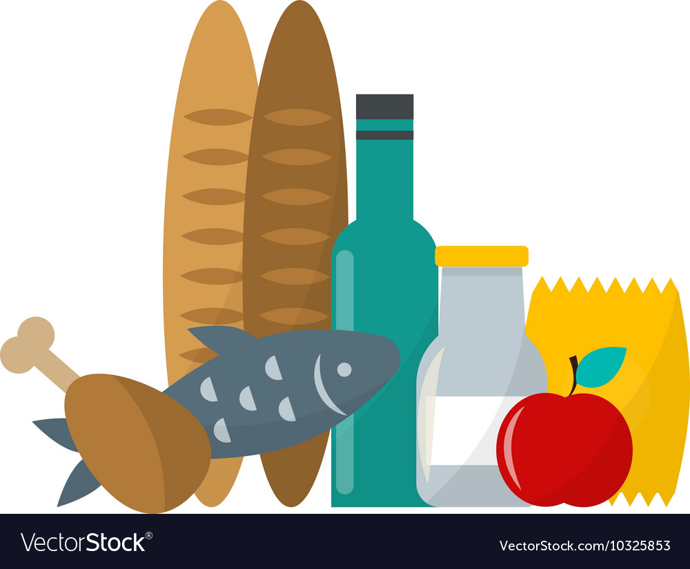 Daily product Royalty Free Vector Image - VectorStock