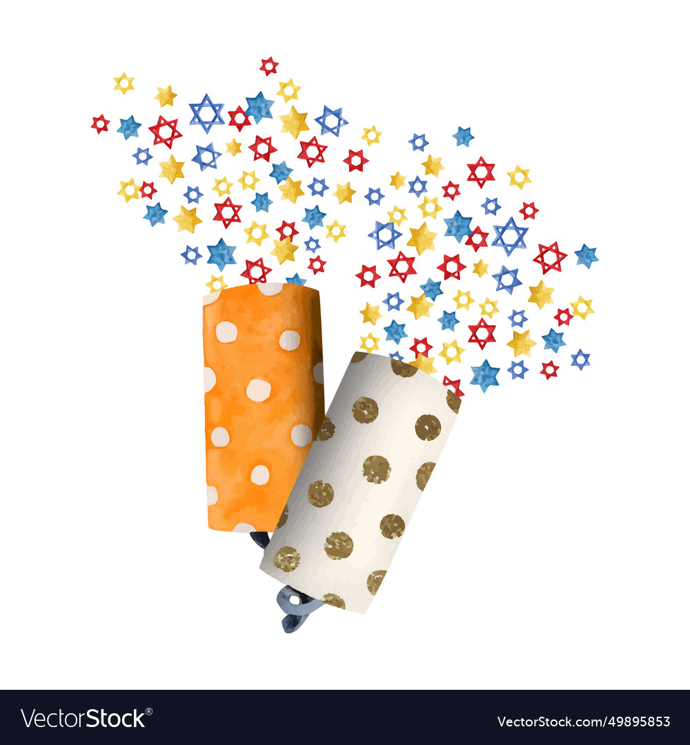 Exploding Confetti Party Poppers
