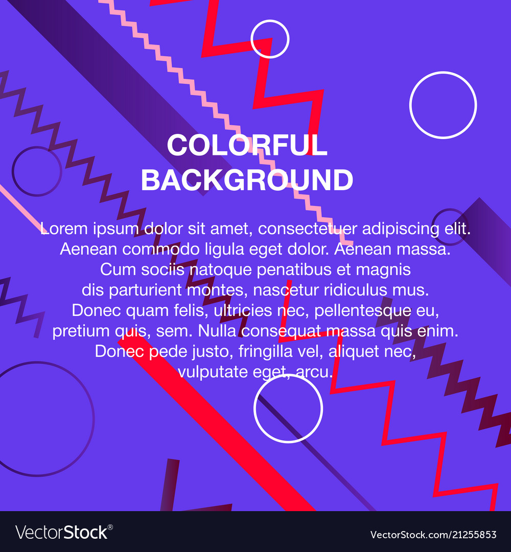 Set abstract avangarde retro background Vector Image Set abstract avangarde retro background