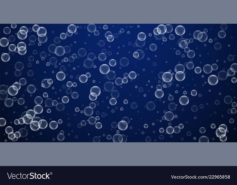 Random soap bubbles abstract background blowing b