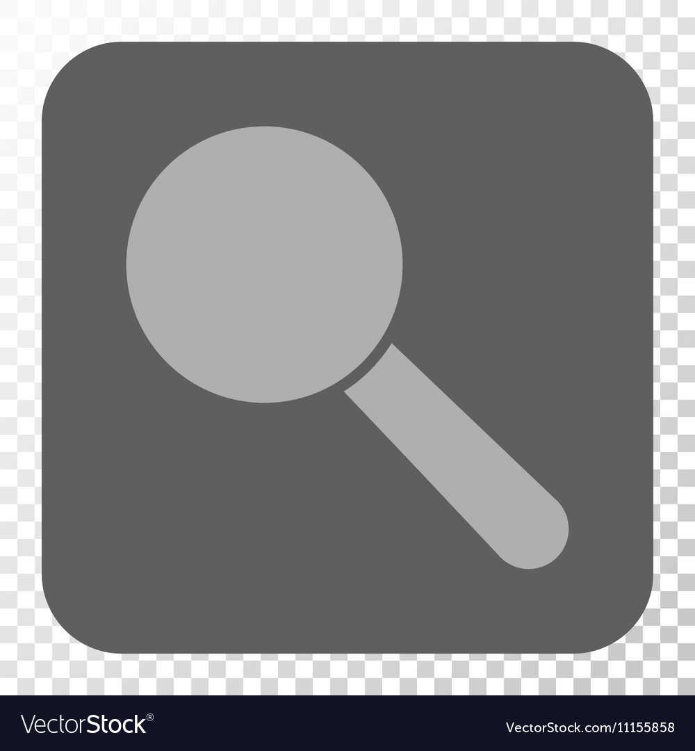 Search tool rounded square button
