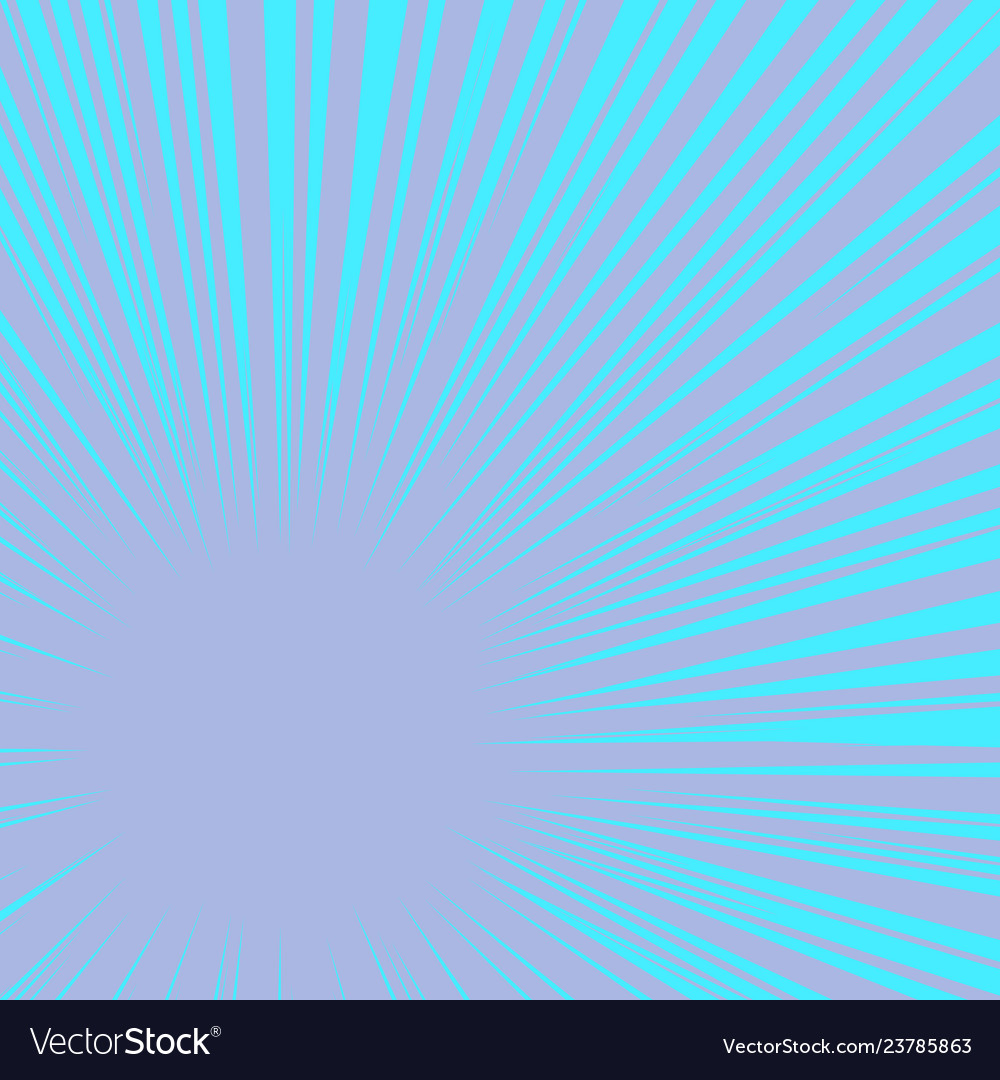 Blue rays pop art background Royalty Free Vector Image