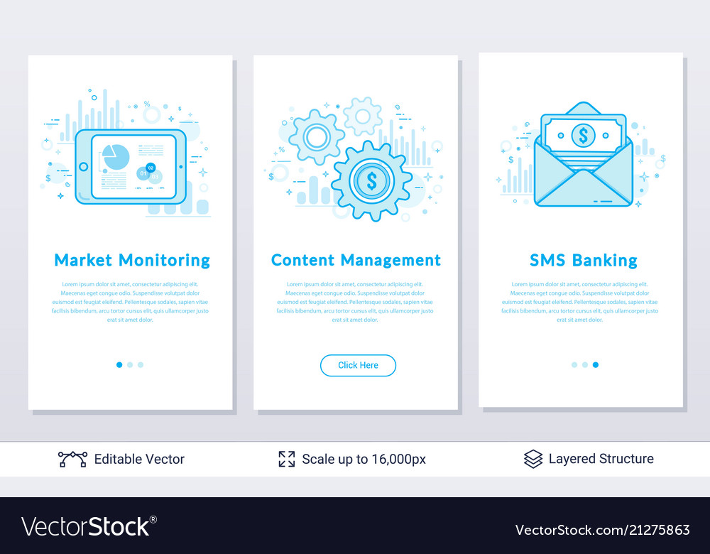 Monitoring and management symbols