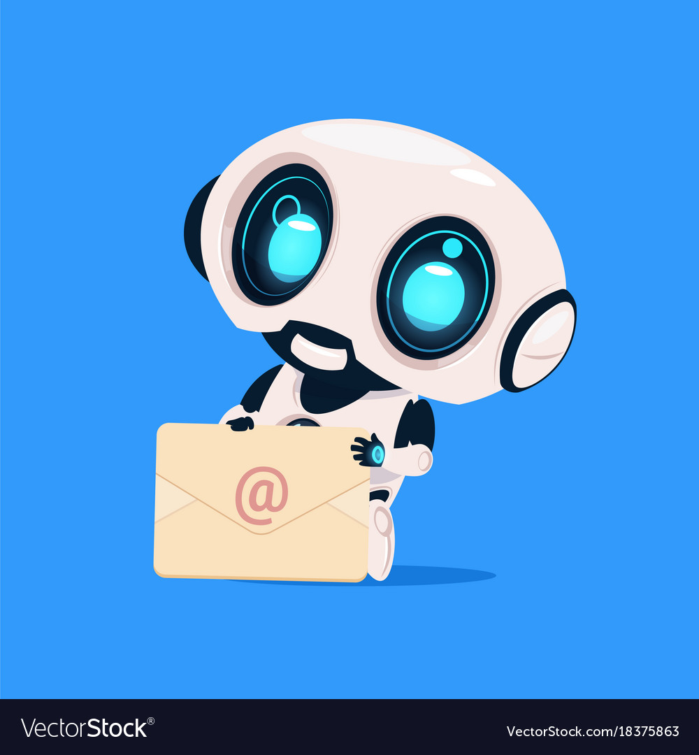 Robot Delivering Mail Notification