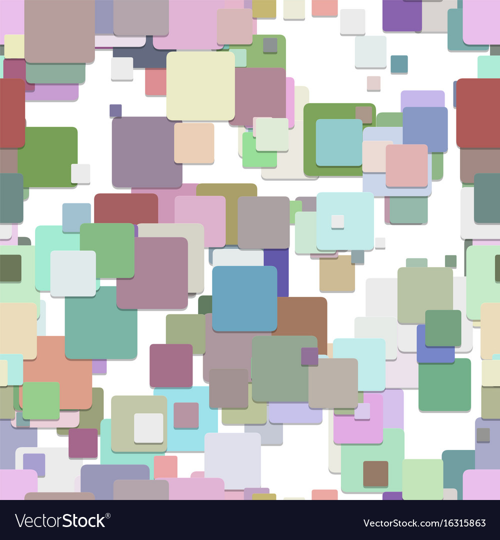 Seamless abstract square pattern background