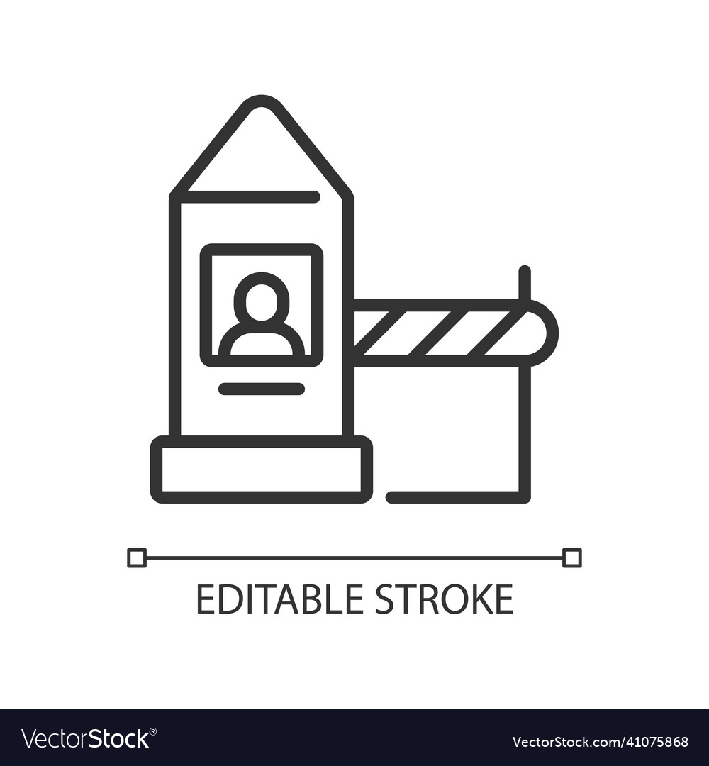 Border Checkpoint Icon