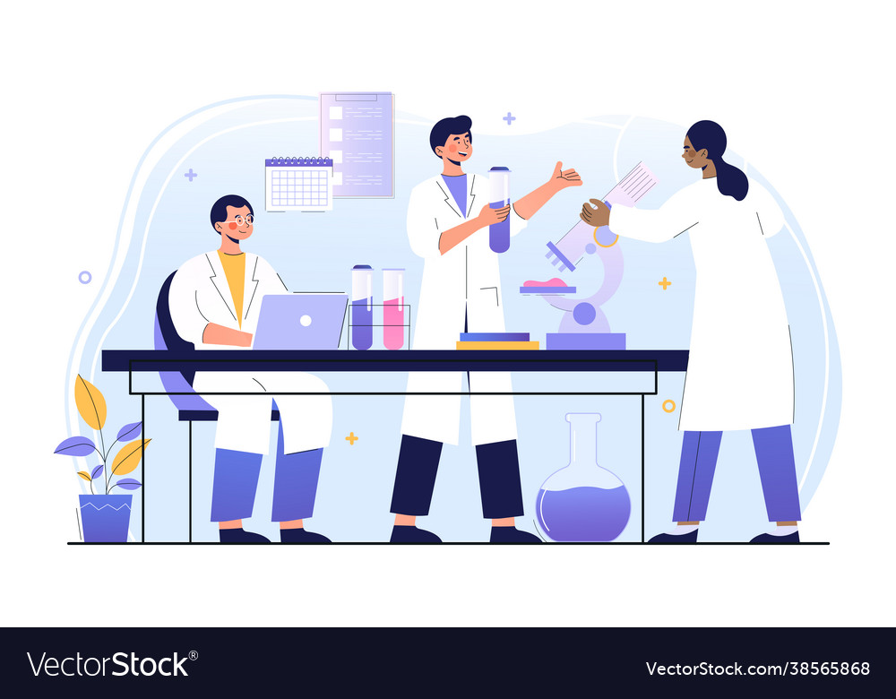 Doctors in Laboratory Setting