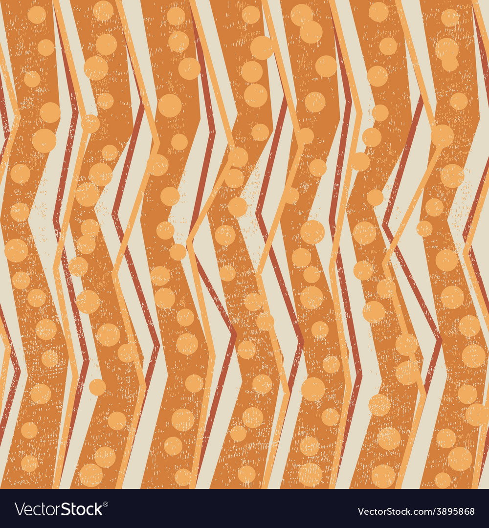 Geometric retro pattern