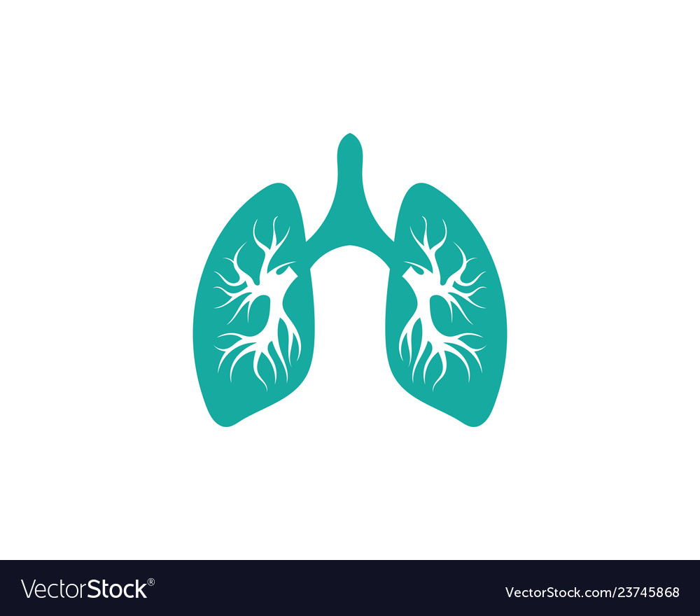 Lungs icon Royalty Free Vector Image - VectorStock