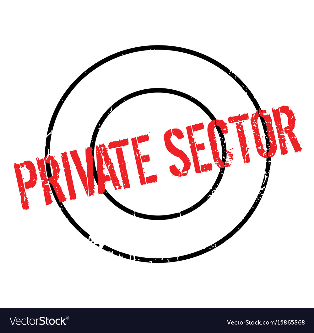 Private sector rubber stamp