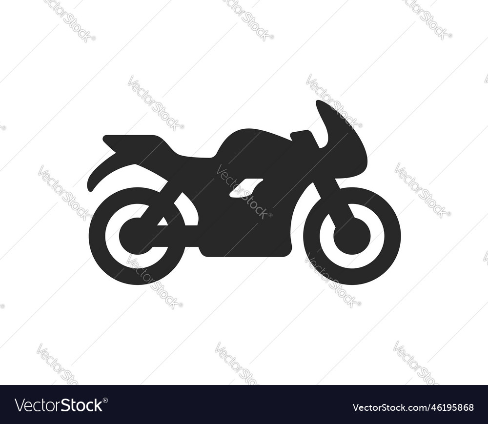 Premium Vector  Simple classic and vintage motorcycle silhouette