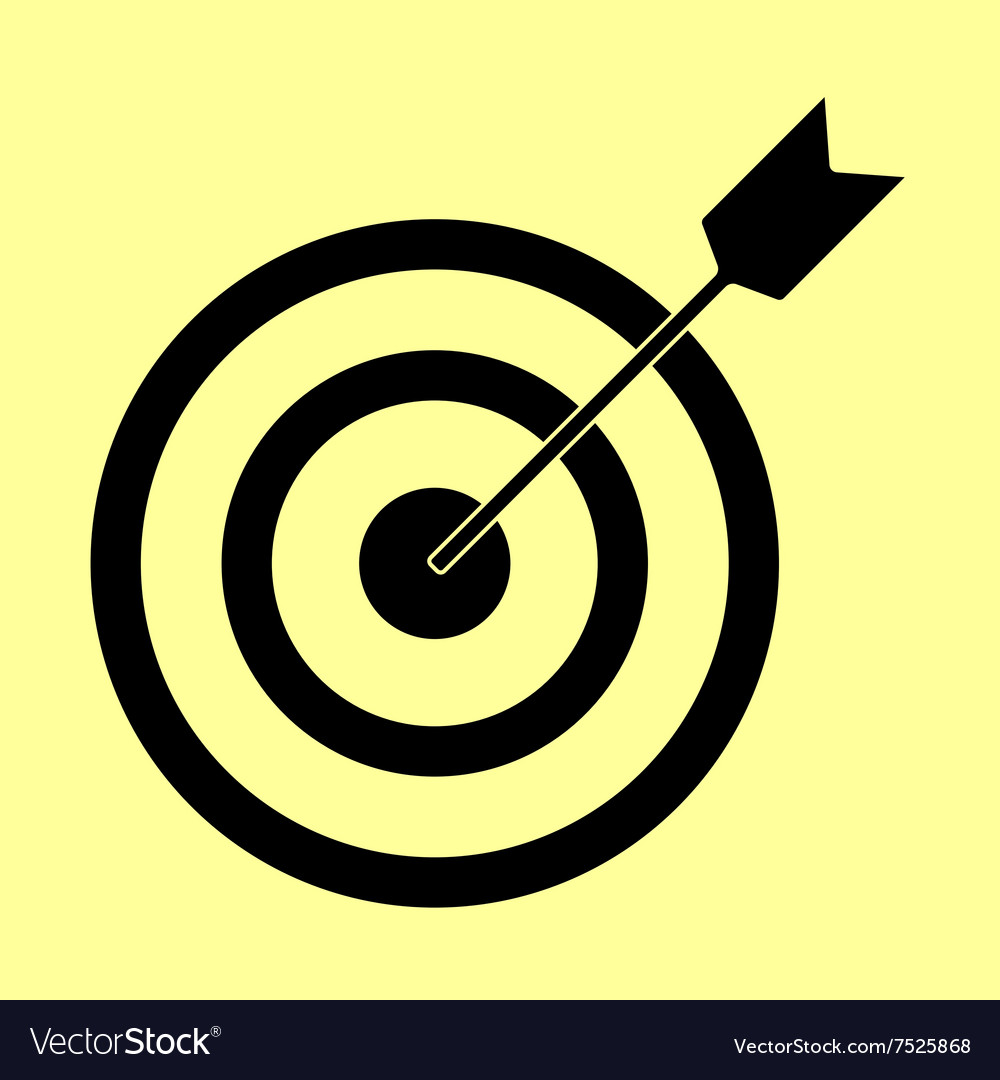 Target with dart