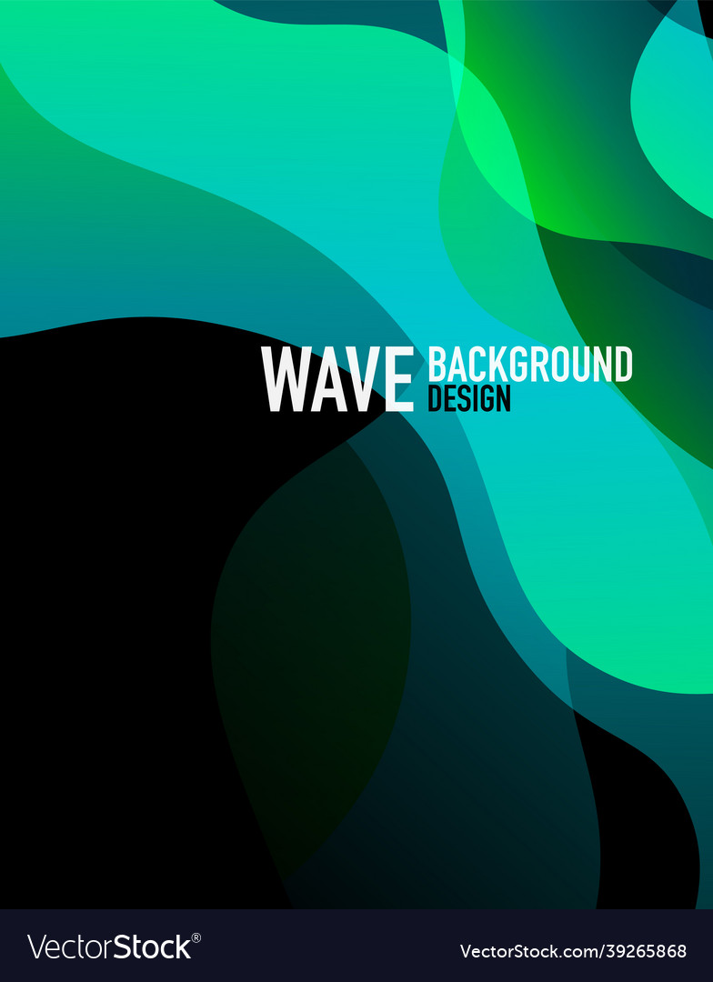 Vertical fluid gradient wave abstract background
