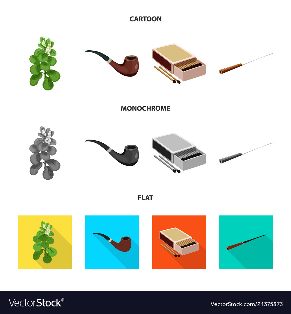 Design of refuse and stop symbol set vector image Design of refuse and stop symbol set