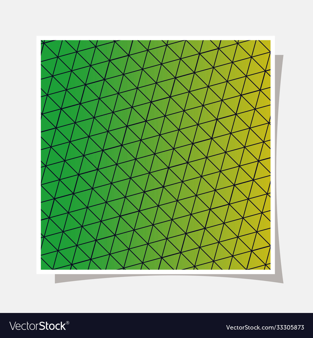 Green gradient and pattern background frame