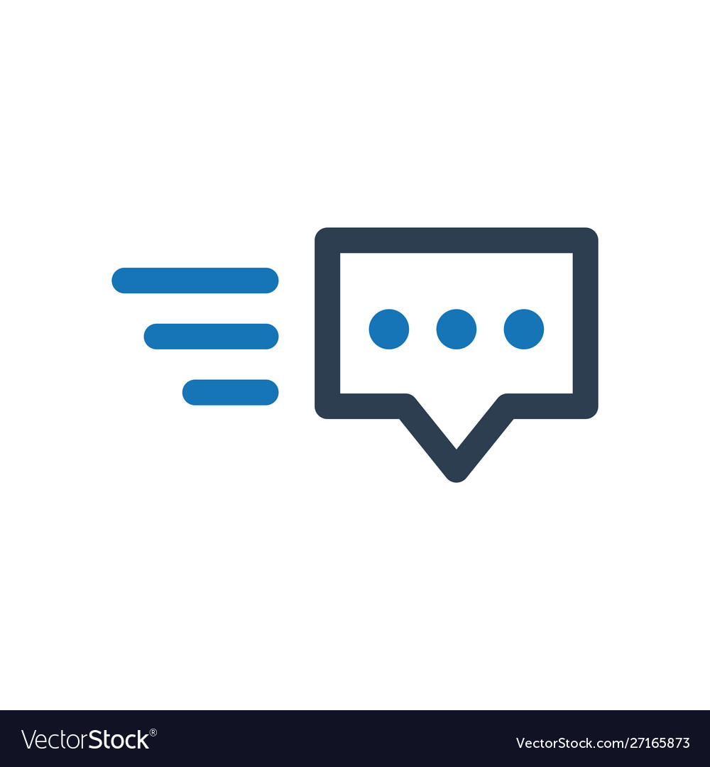 Quick message icon