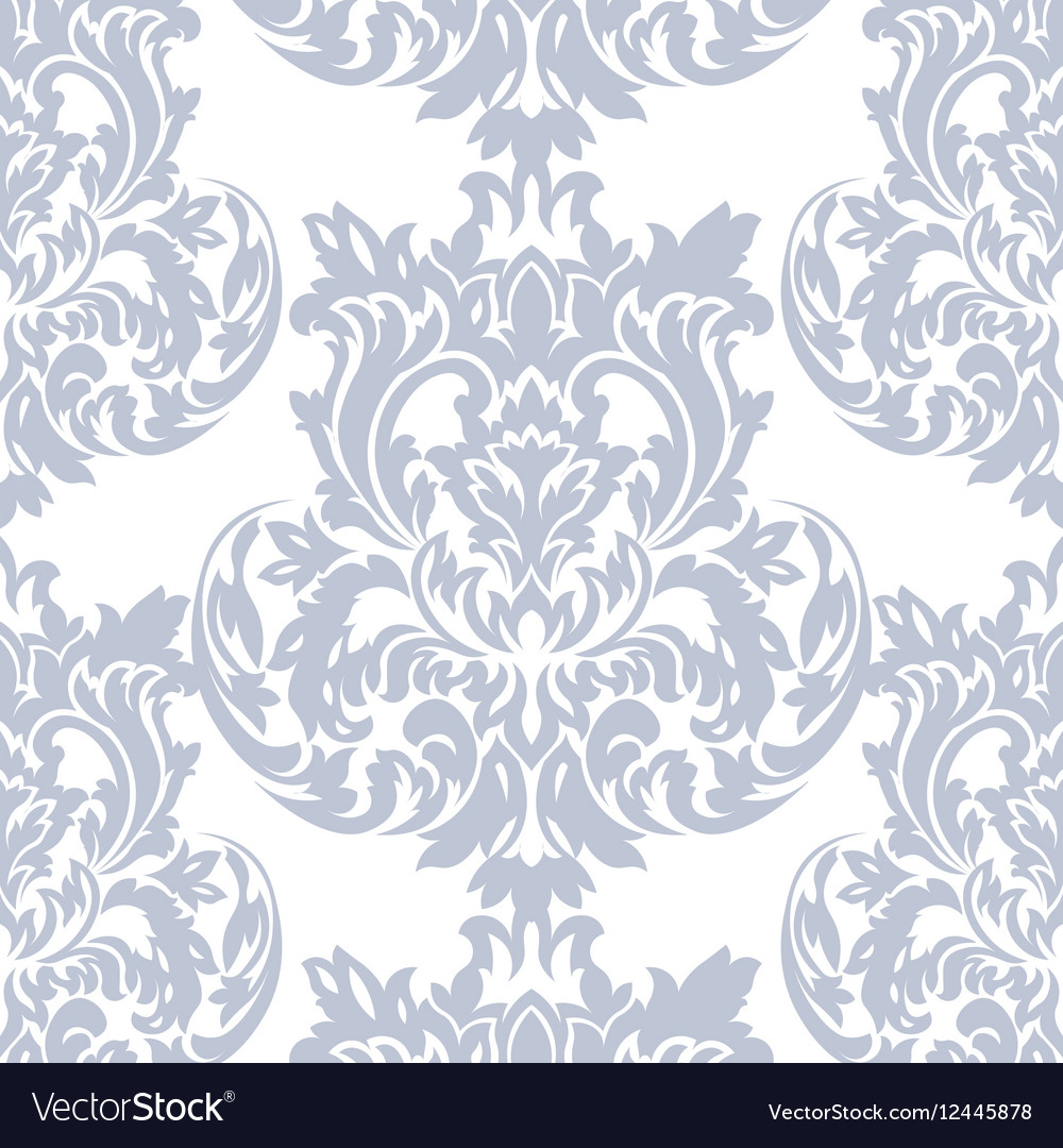 Barock florale Damask Ornament Muster