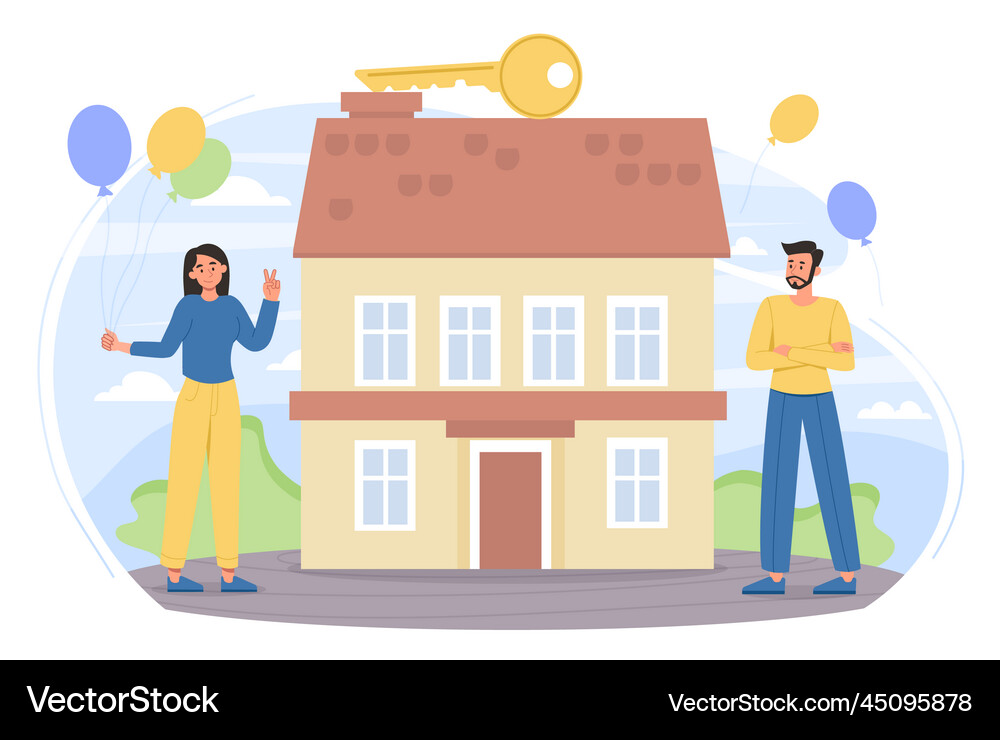Buy new home Royalty Free Vector Image - VectorStock