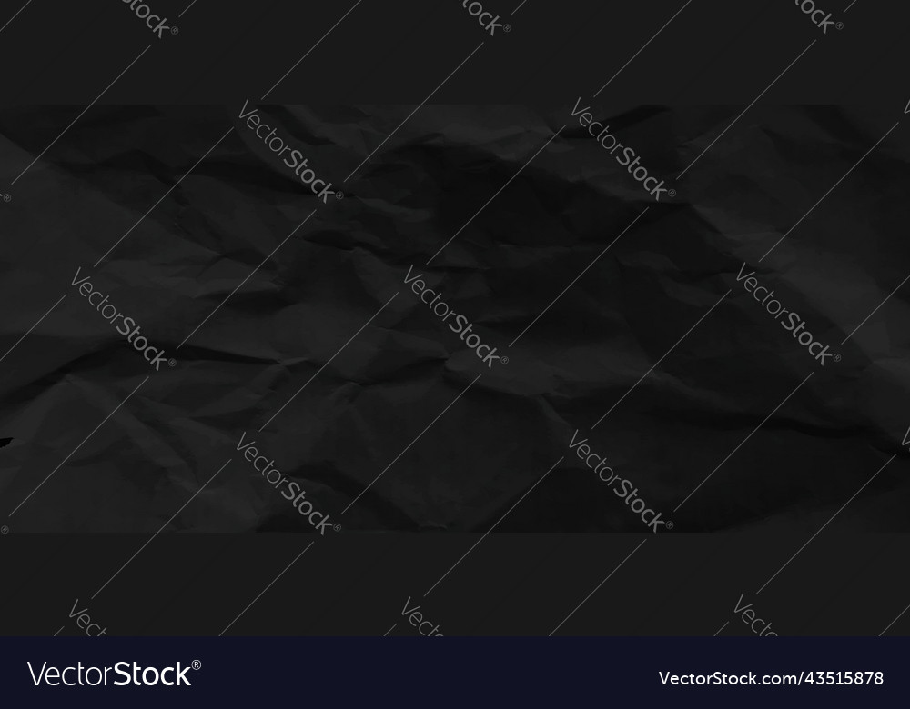 Crumpled paper texture realistic crease sheet Vector Image