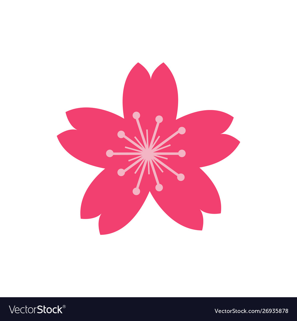 Flowers icons greeting cards stickers and labels Vector Image