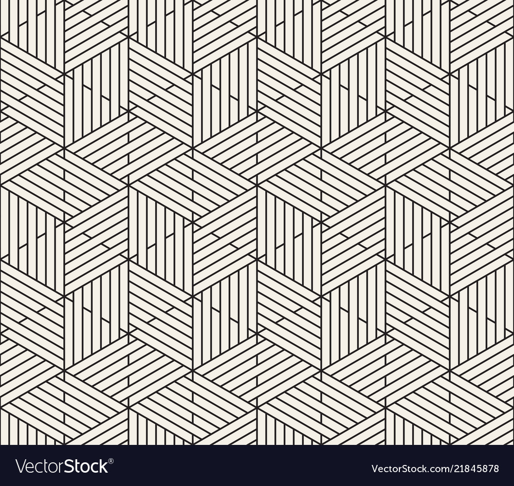 Geometric Line Pattern - Tiling