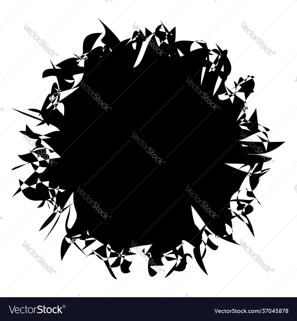 Random amorph amorphous shape element vector image Random amorph amorphous shape element