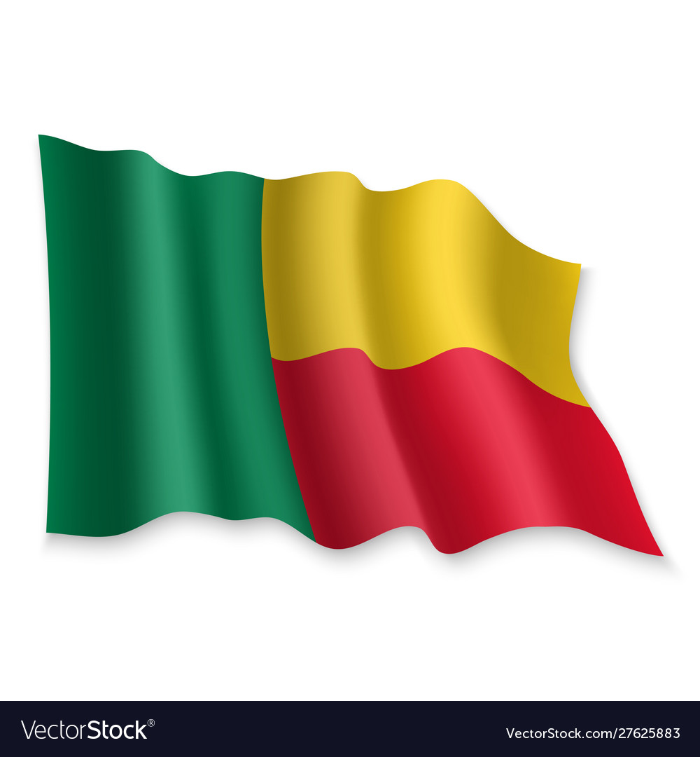 3d waving flag