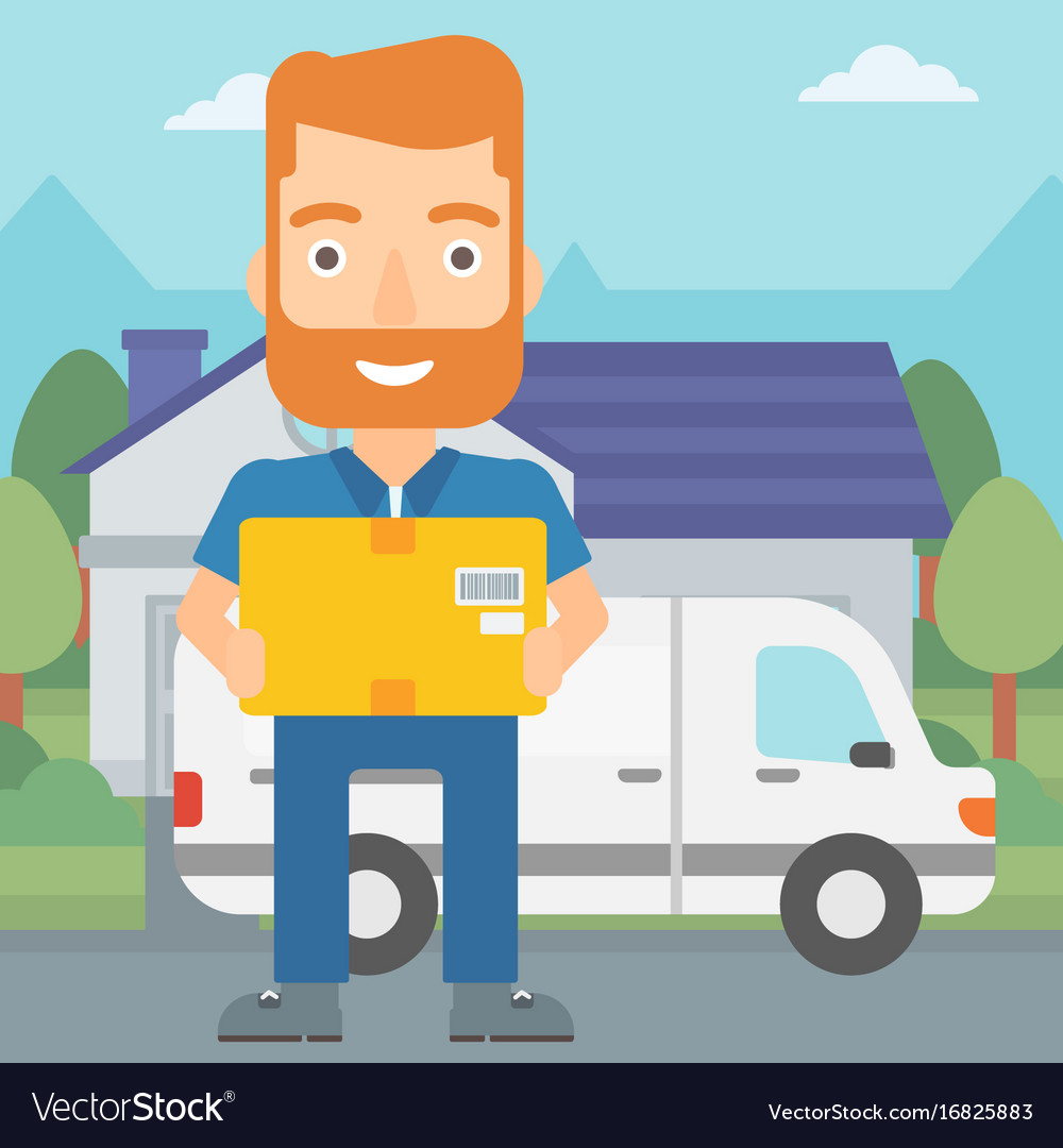 Man delivering box