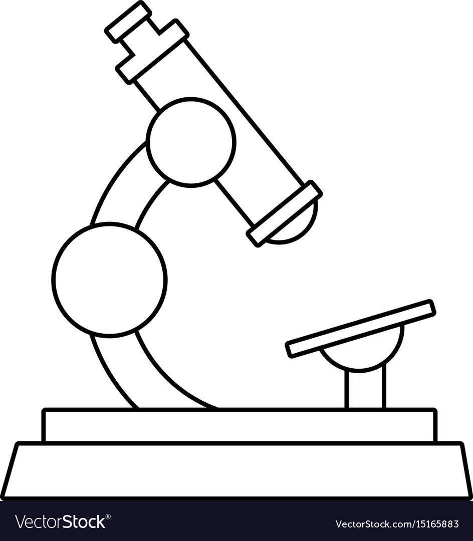Microscope Science Icon