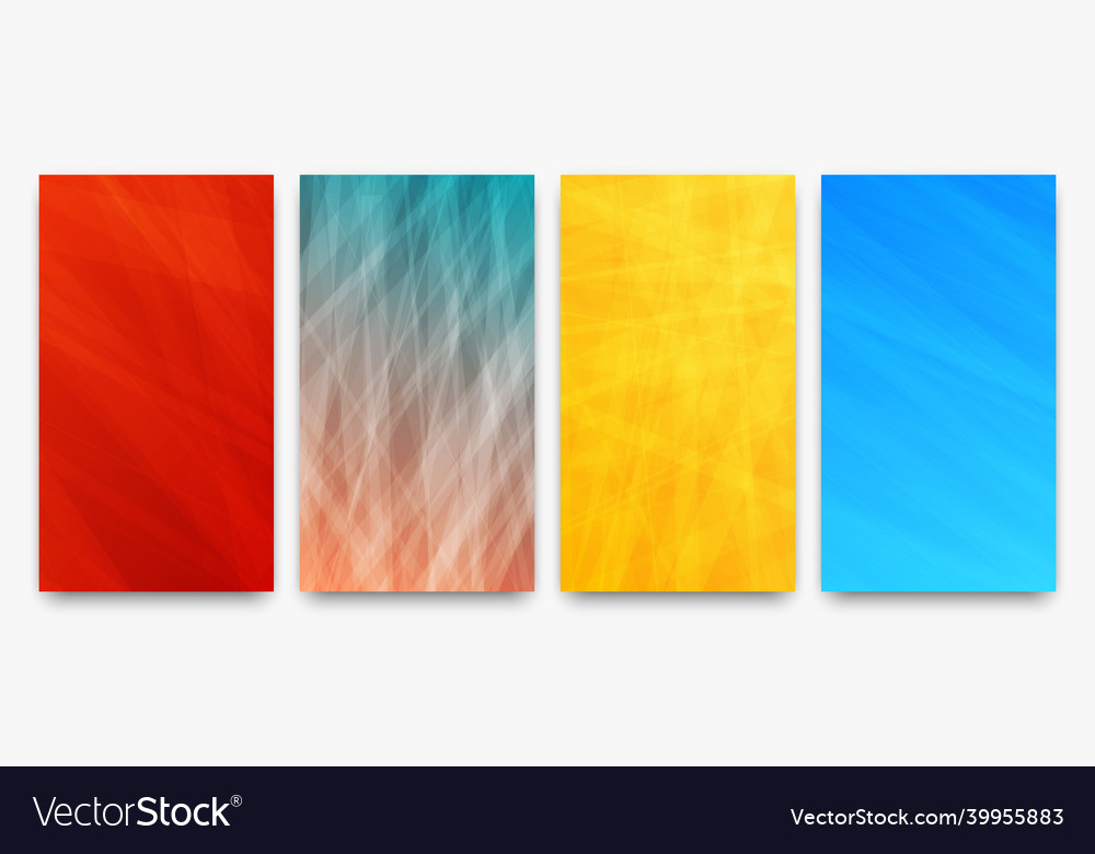 Modern colorful gradient background with lines vector image Modern colorful gradient background with lines
