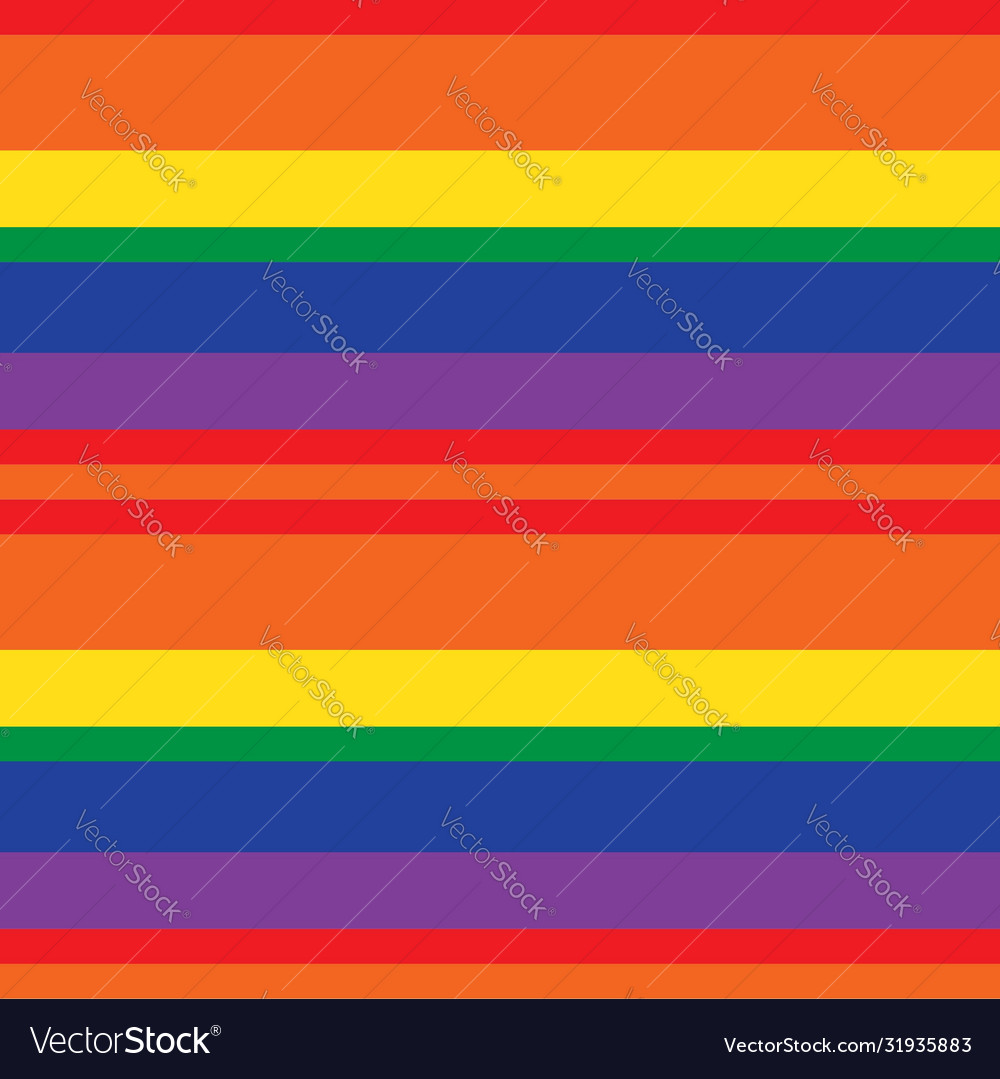 Rainbow stripe seamless pattern background Vector Image Rainbow stripe seamless pattern background