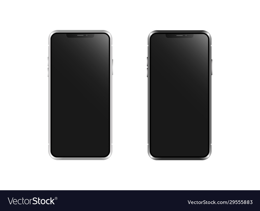 Realistic smartphone mockup