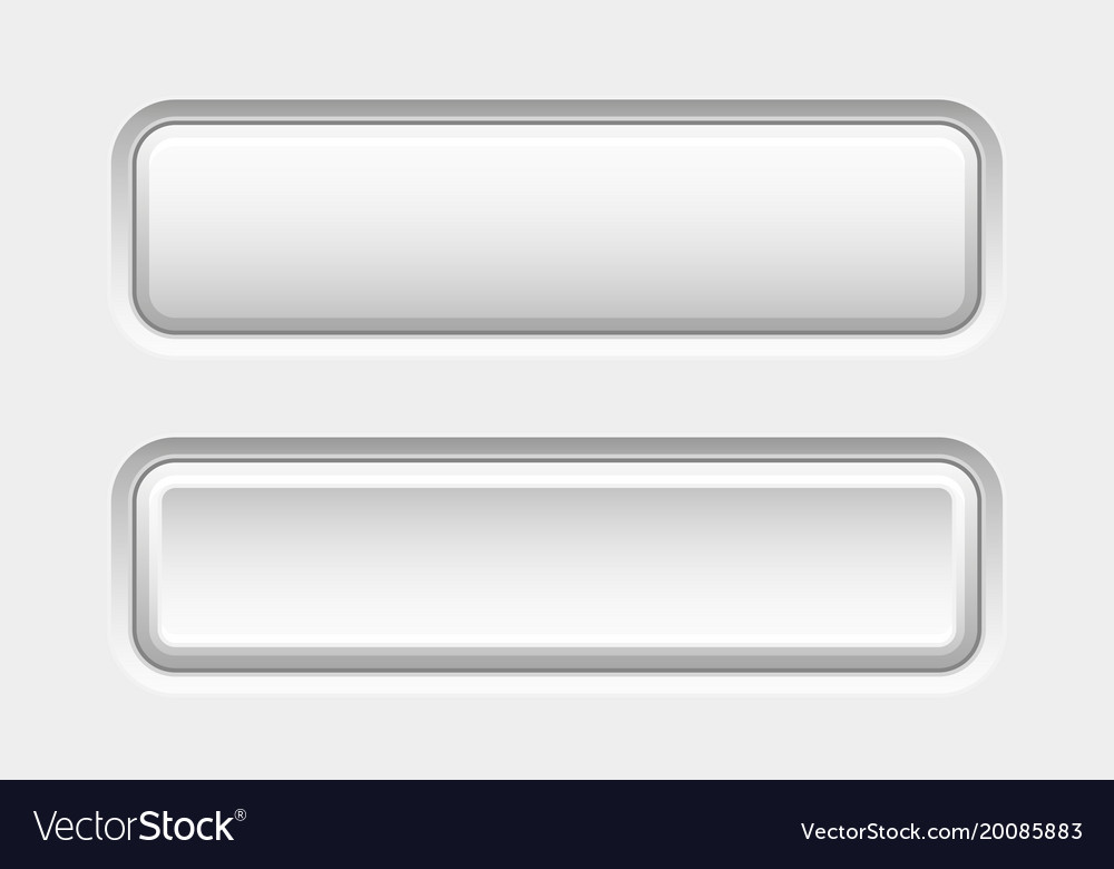 Rectangle blank buttons