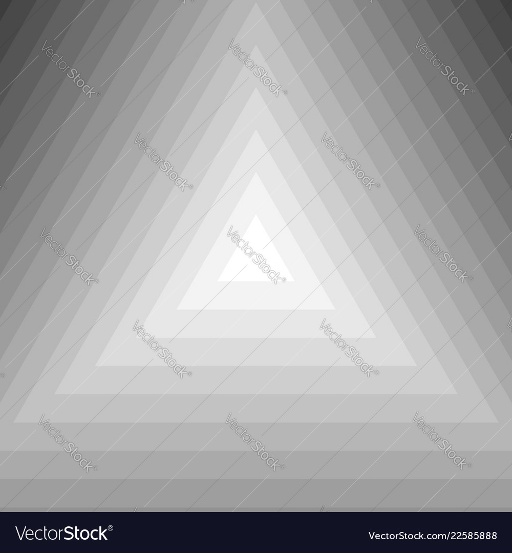 Fading triangles abstract background art vector image Fading triangles abstract background art
