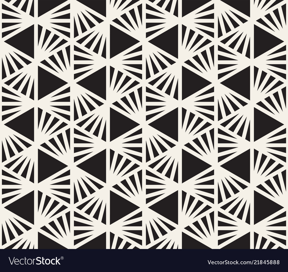 Geometric Line Tiling Pattern