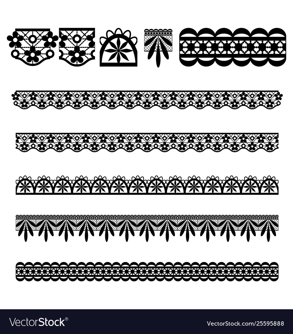 Lace Trim & Border Set