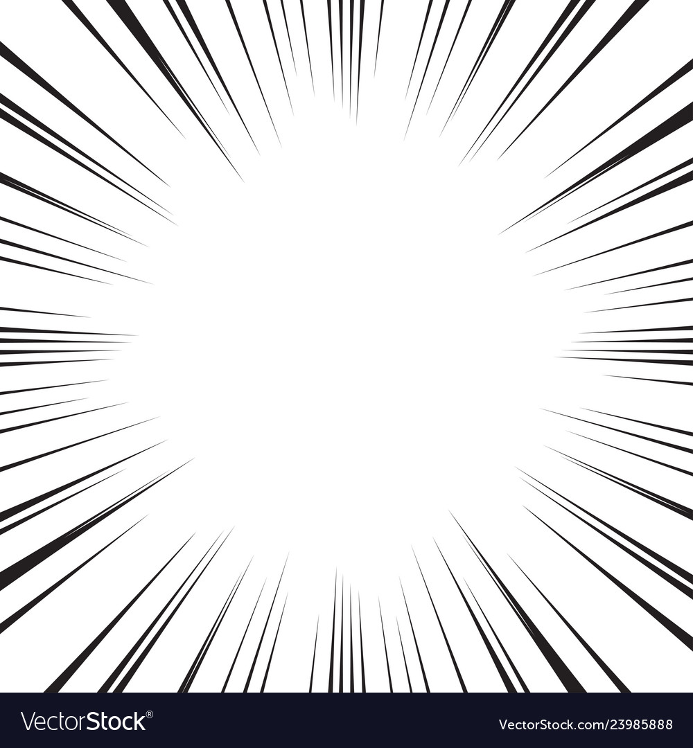 Radial Speed Lines Background
