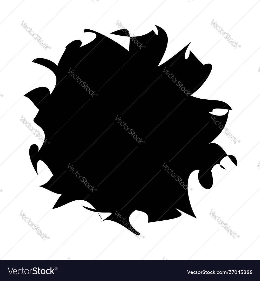 Random amorph amorphous shape element Vector Image Random amorph amorphous shape element