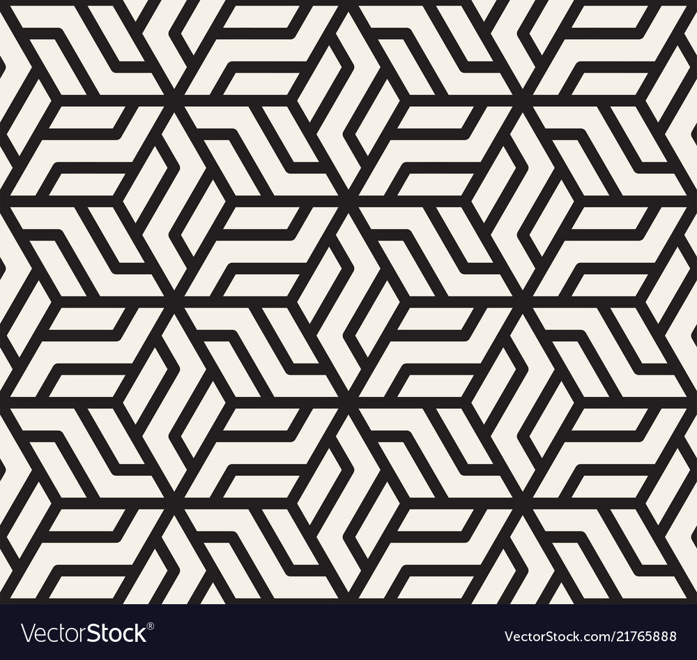 Striped Geometric Pattern