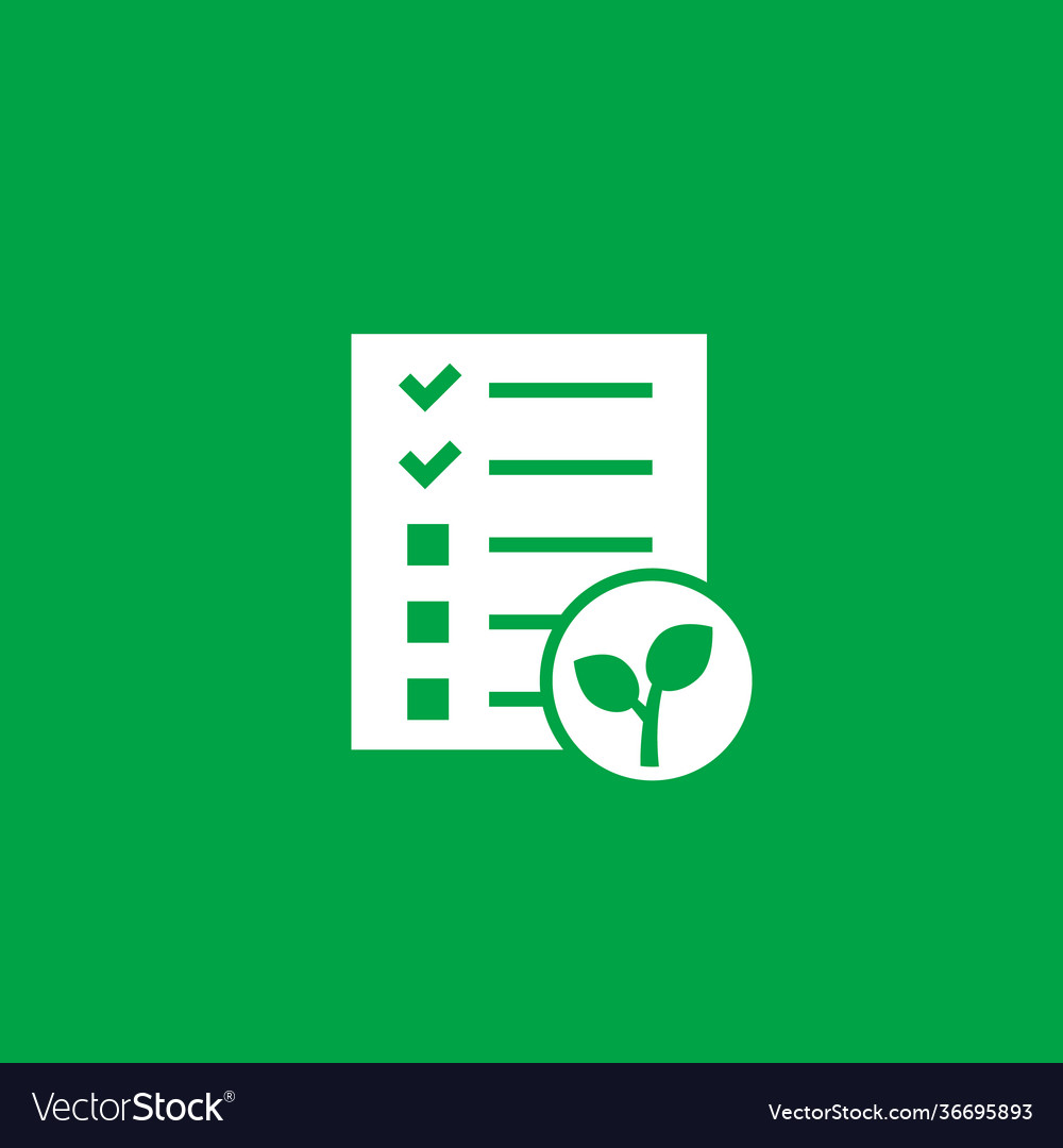 Eco project icon for web