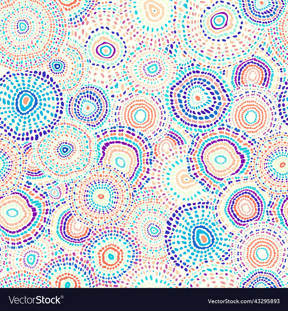 Ethnic tribal pattern seamless art image Vector Image