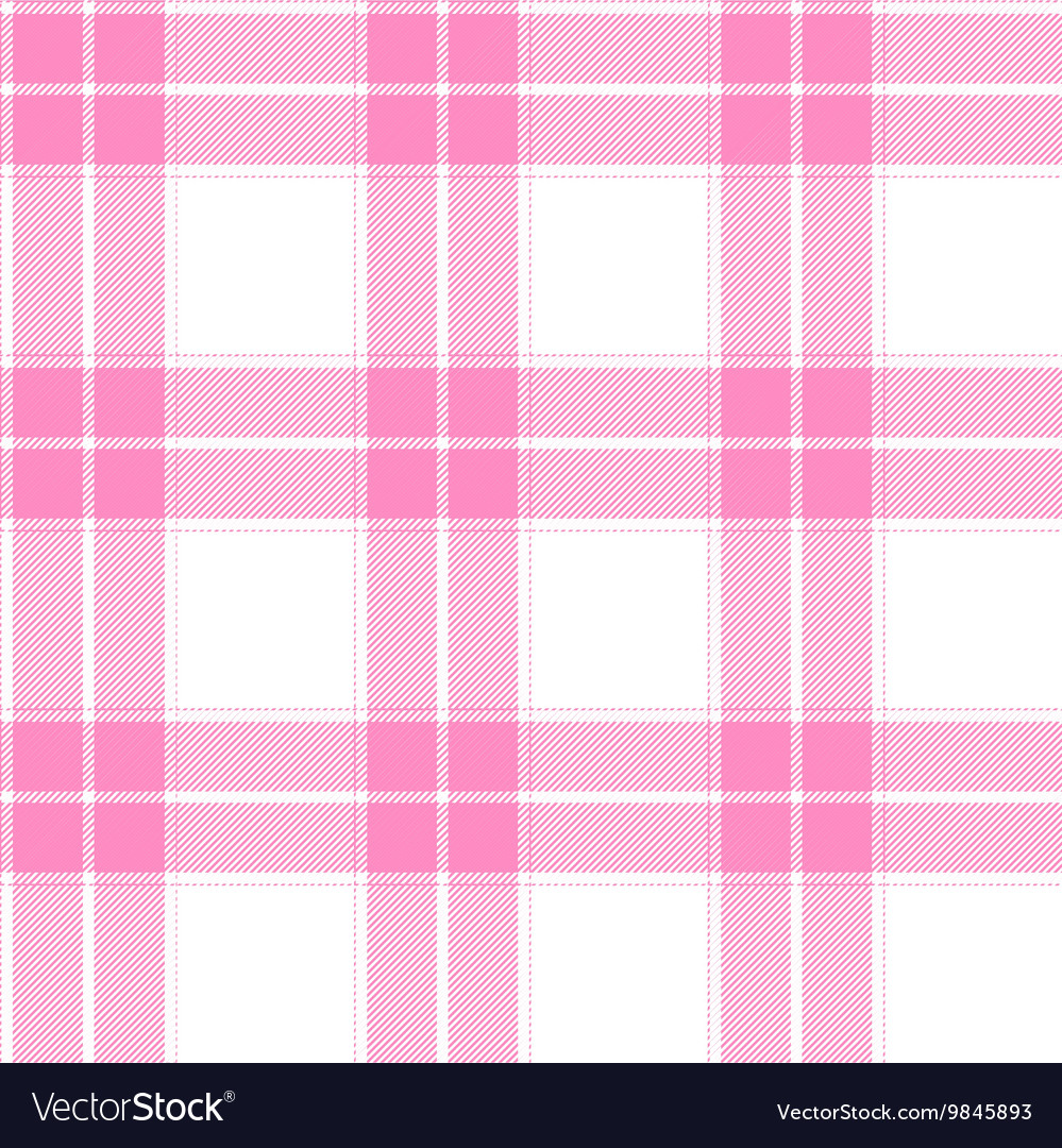 Pink Plaid Seamless Pattern
