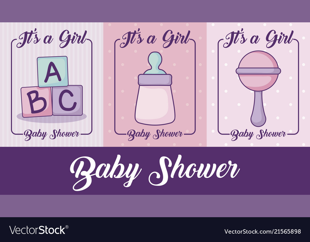 Design-Symbol für die Babydusche