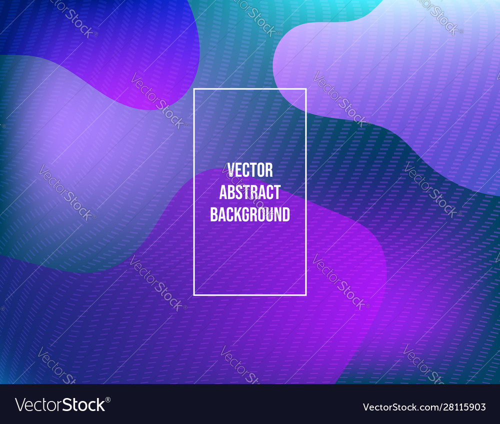 Abstract background with color fluid shapes Vector Image Abstract background with color fluid shapes