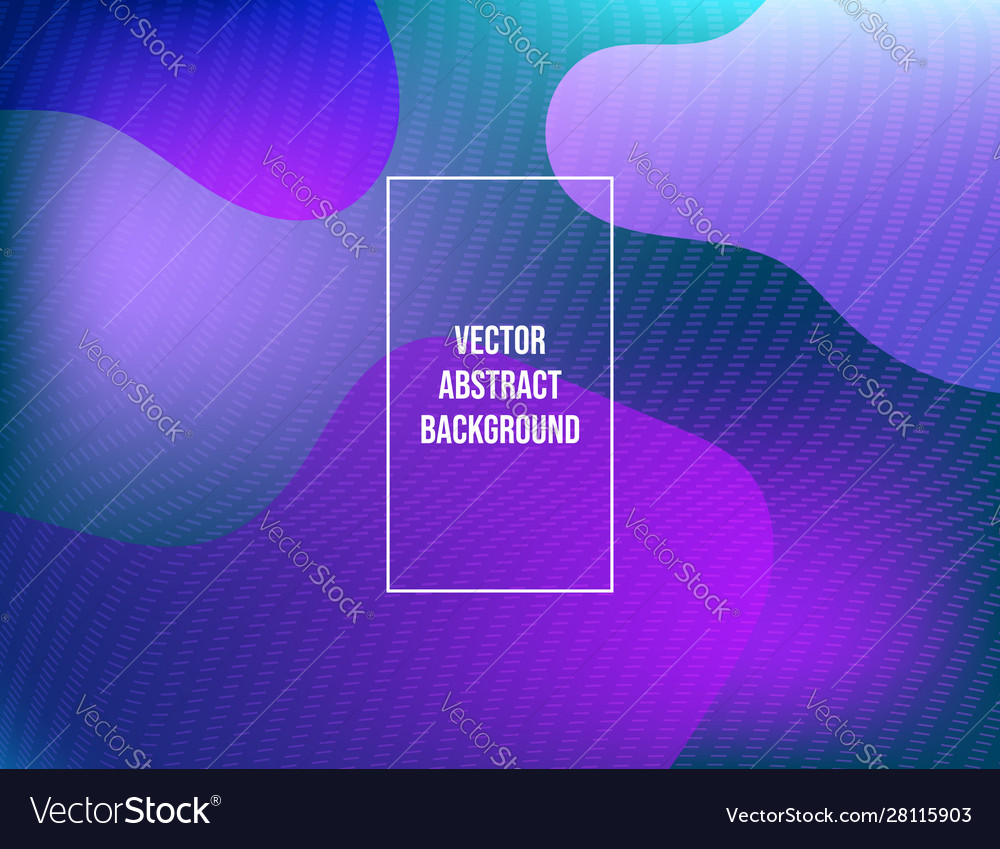 Abstract background with color fluid shapes